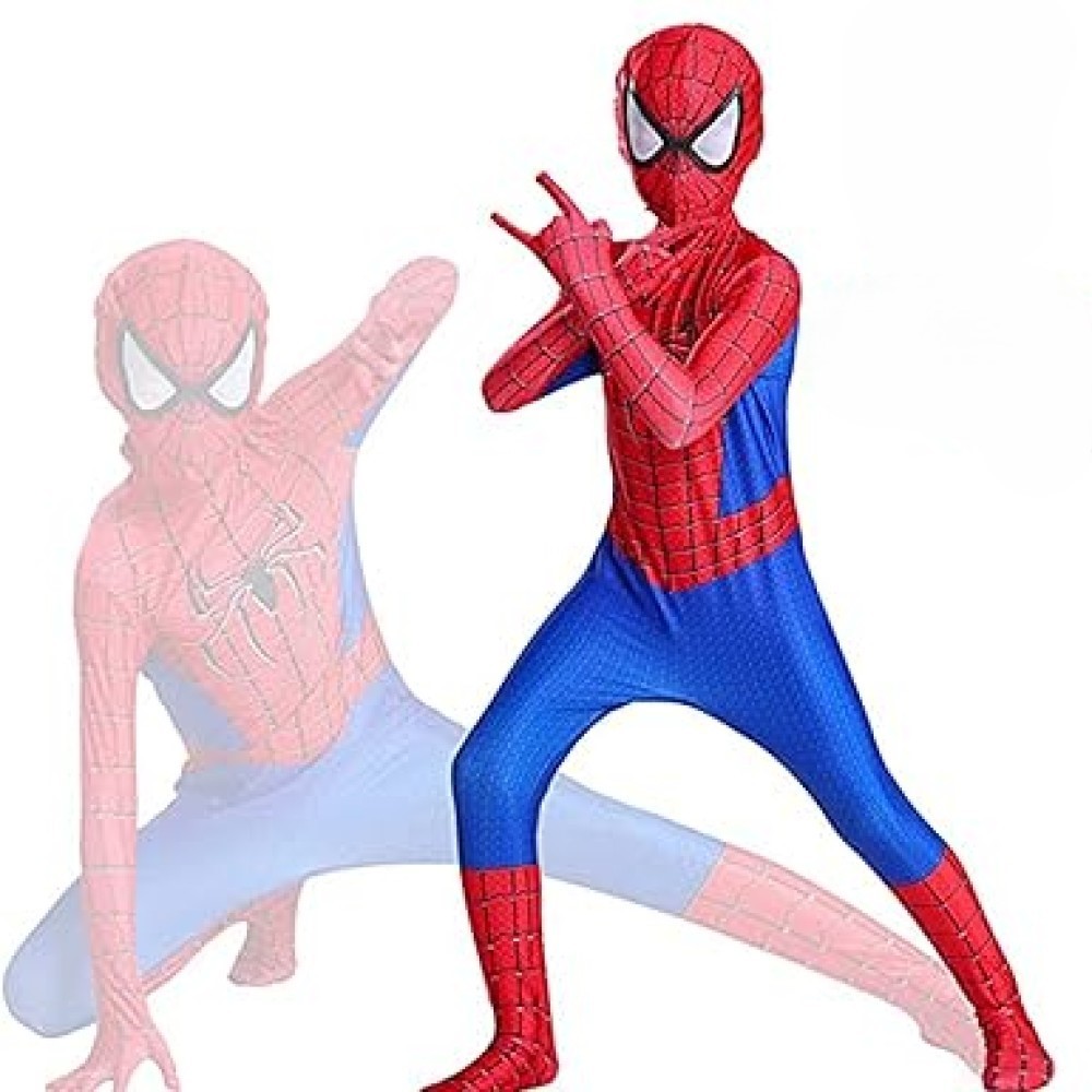 Spiderman full body Kids Cartoon Fancy Dress for Costume Party